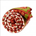Queen Indian Jaipuri Quilt / Razai Cotton Hand-Block Floral Design 60*90 Inch